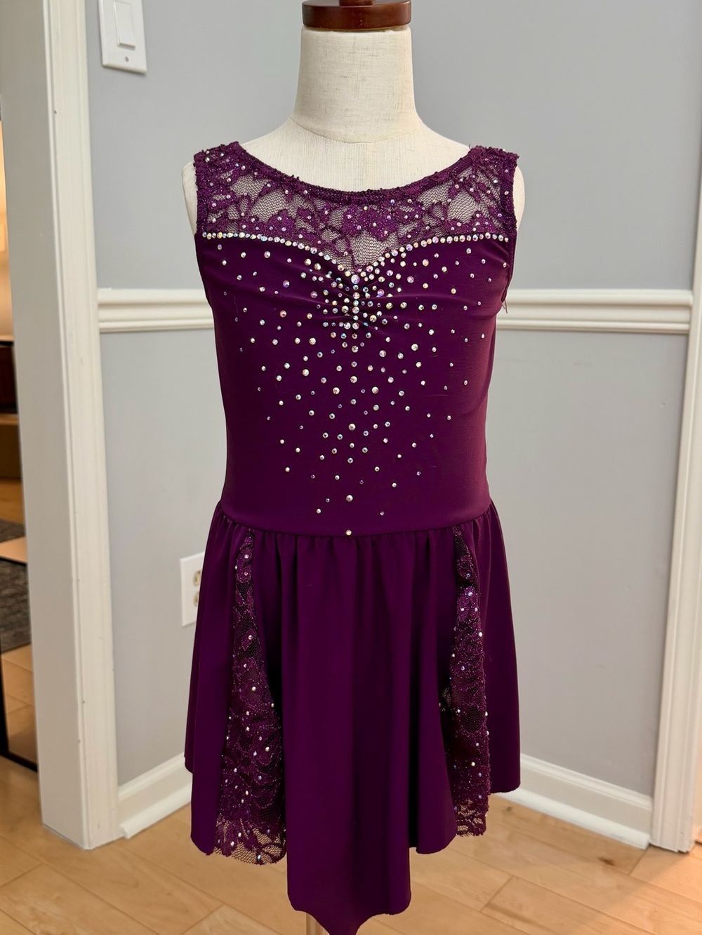 Purple dance dress CM